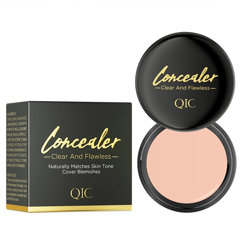 3 Color Waterproof Concealer Remove Dark Circles Nasolabial Folds Facial Foundation Oil Control Lasting Moisturizing Concealer