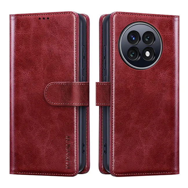 Premium Wallet Phone Case with Card Holder and Magnetic Flip Leather Stand - Shockproof Protection Cover