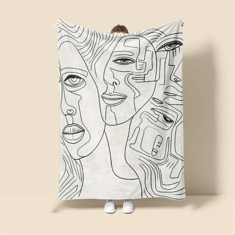 2025 new arrival blanket for bedroom and living room, soft and comfortable blanket, light home decoration Gift150cmx200cm 4