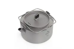 Widesea Titanium Camping Kettle - Outdoor Tea and Coffee Pot for Hiking and Cooking Adventures (WSTK-002)