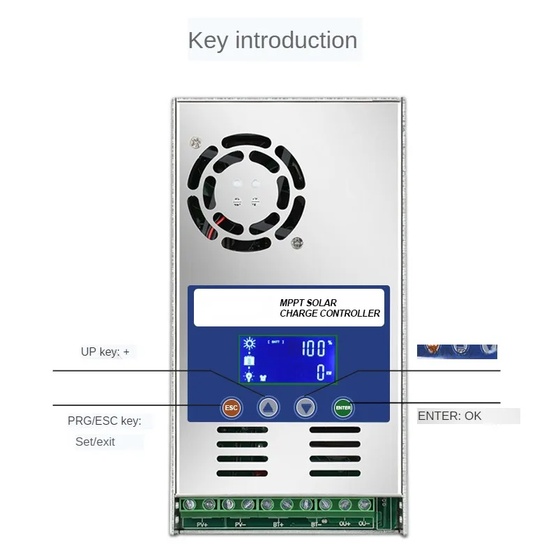 ICharger MPPT-6048 solar controller 12V/24V/36V/48V charging controller 60A 3