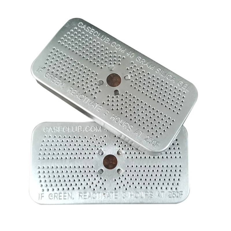 40 Gram Aluminum Box Color Changing Silicone Desiccant Camera Bag Safe Wardrobe Shoe Cabinet Mildew Proof Box