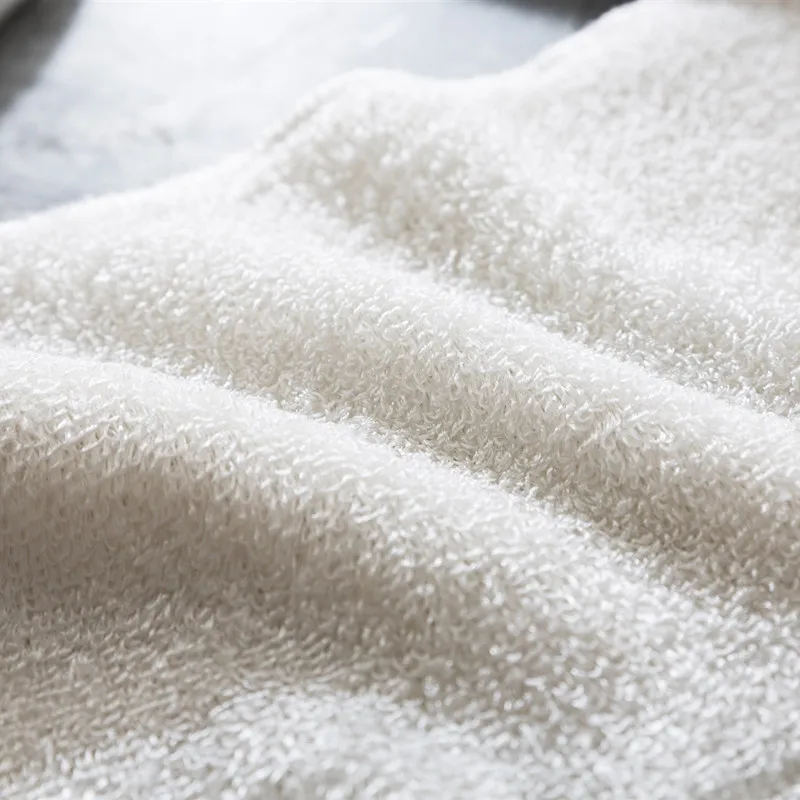 Natural Bamboo Fiber Thickened Cleaning Cloth Kitchen Scouring Pad White Dish Towel Easy To Clean Bathroom Rags Dishcloth 2PCS microfiber towel kitchen towel cleaning cloth microfiber wash towel microfiber dish cloths dish cleaning cloth dish cloth towel cleaning cloth microfiber dish cloth