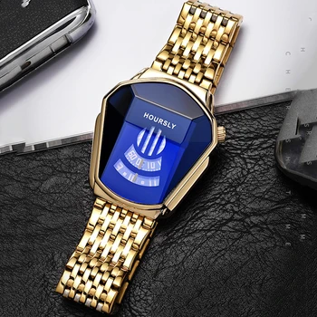 Trendy Men’s Waterproof Motorcycle Quartz Watch 1