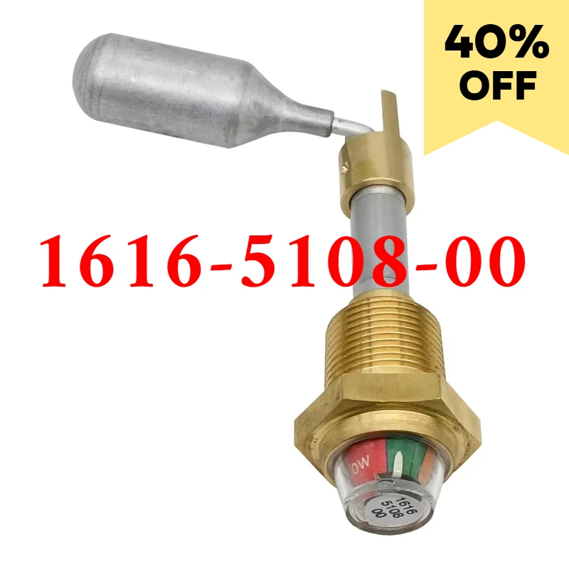 New Original Oil Level Gauge 1616510800 1616 5108 00 1616-5108-00 Compatible with Atlas Copco Air Compressor