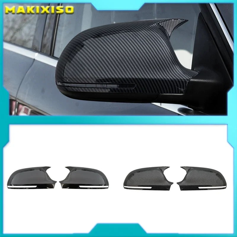 

Корпус зеркала заднего вида из АБС-материала, карбоновый внешний вид, боковая крышка зеркала заднего вида S Line для Audi A3 8P A4 A5 B8 2008-2009