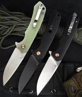 Pocket Folding Knife J146 D2 Blade G10 Handle Outdoor Hunting Hiking Tactical Jackknife Kitchen Utility Survival Camping Knife 2
