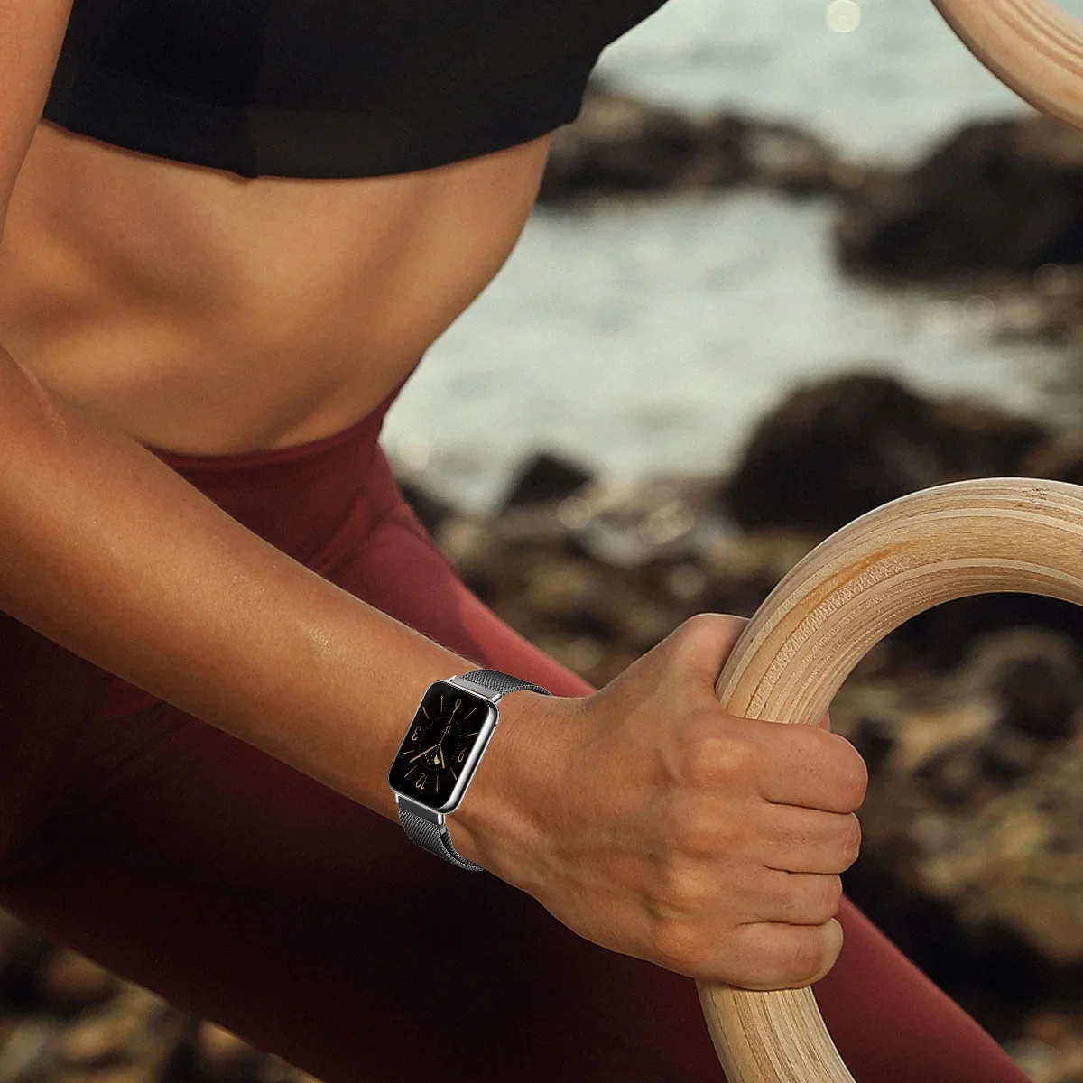 Milanese Loop Band - Premium Metal Strap Replacement Wristband Accessories