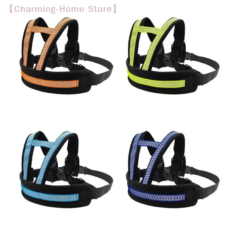 Universal Motorcycle Safety Belt for Kids - Breathable, Adjustable, and Reflective Design