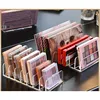 Eye shadow tray storage rack Transparent powder box Desktop drawer Compartment color cosmetics shelf 1