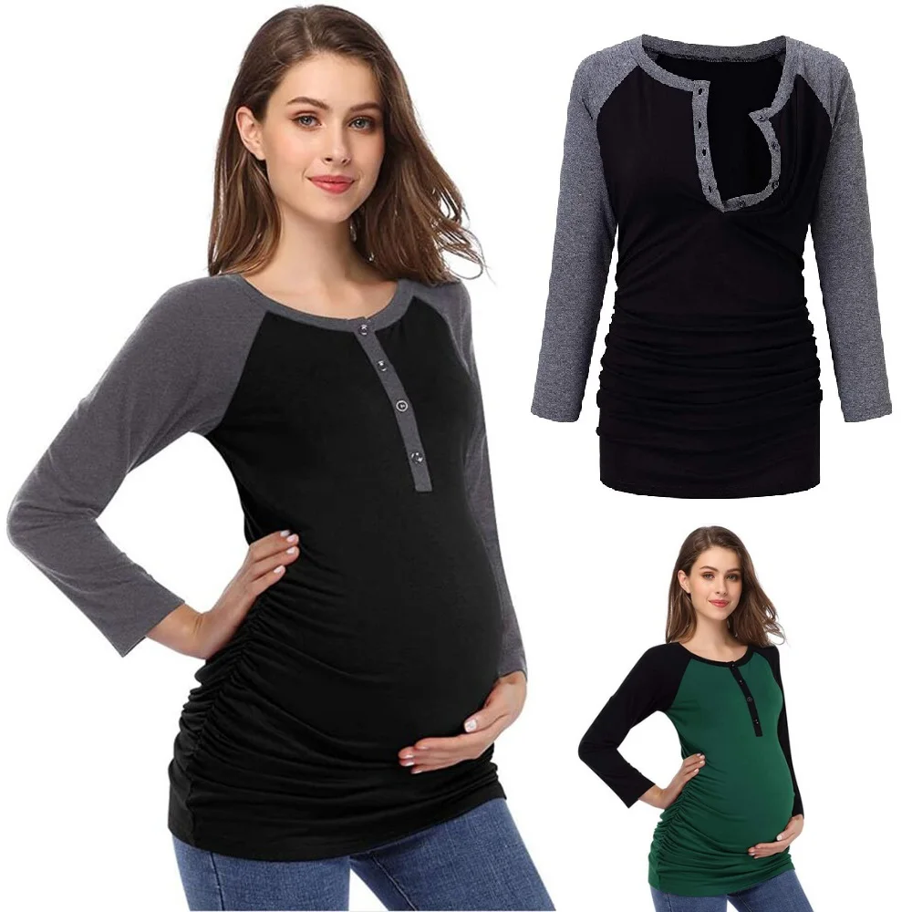 Shirts Mama Pregnancy Clothes 