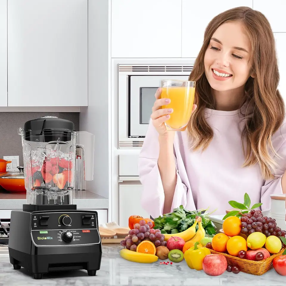 High Power Professional Smoothie Blender with Timer