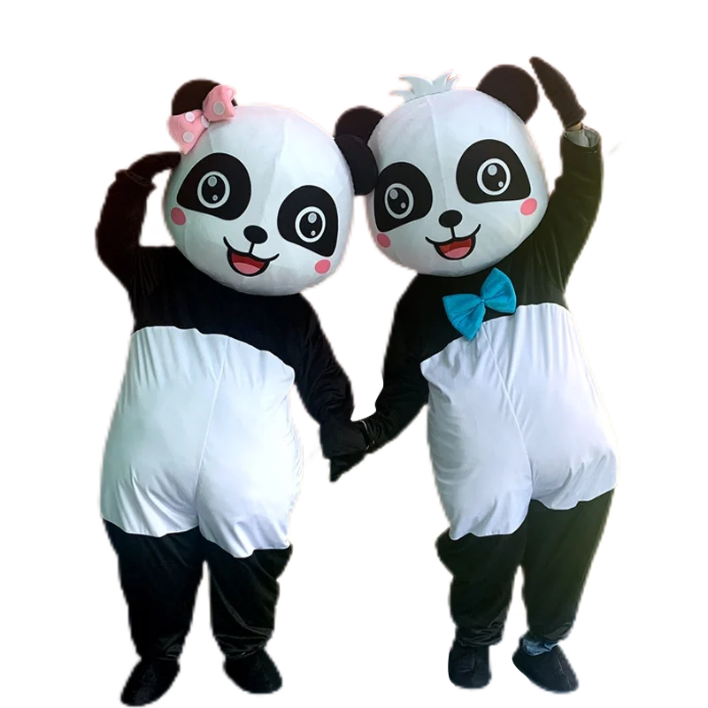 New Panda Mascot Costume Cute Panda Bear Adult Anime Cosplay