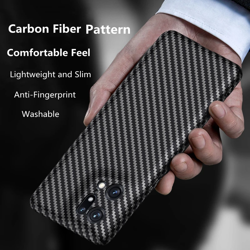 Sleek Ultra-Thin Carbon Fiber Matte Protective Case