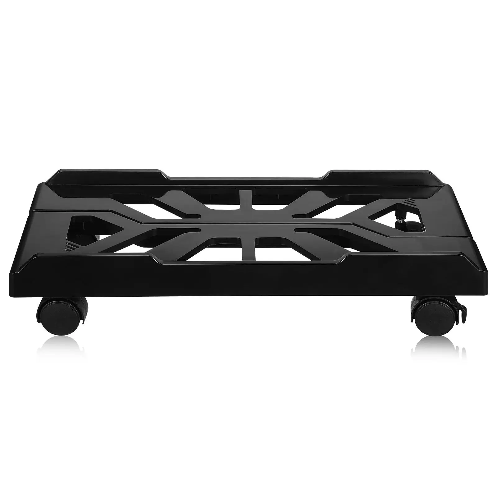 튼튼한 바퀴 달린 컴퓨터 플로어 스탠드, 책상 아래, 사무실, 학교, 게임 환경에서 사용 가능한 조절식 PC 타워 홀더