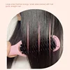 Negative Ion Electric Hair Straightening Comb Adjustable Anti-Scald Straightening Curling Dual Use Hair Styling Brush 2