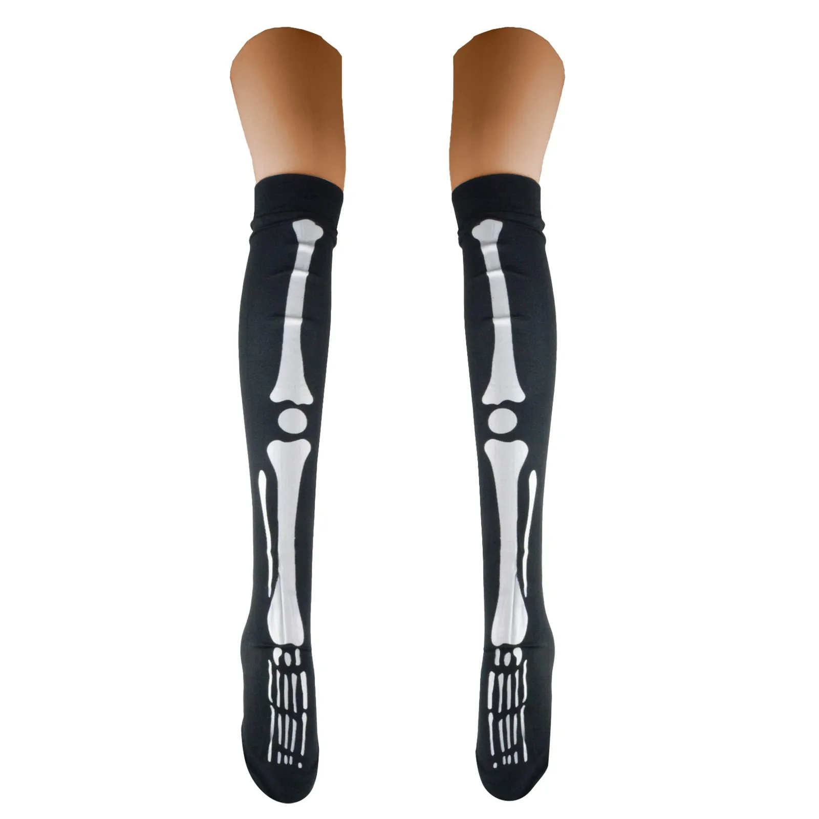 

Hot Selling Women'S Halloween Socks Festival Skeleton Socks Head Socks Ball Party Funny Silk Socks