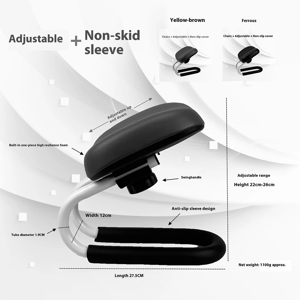 Générique Yoga Bench, Meditation Stool, Ergonomic Non-Slip Base Prayer