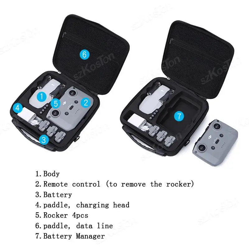 DJI mini2[飛行2.5時間 美品][キャリーバッグ付] Mini 2 - Deluxe Carrying Case