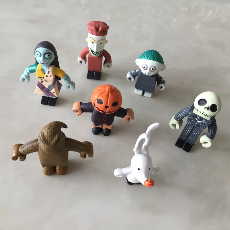 The Nightmare Before Christmas Jack Mini Anime Doll Action Figure Model Toy Collection Set Regalo Per Bambini Juguetes