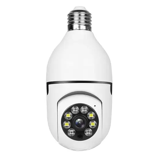 E27 Bulb Surveillance 5G Wifi Smart Camera 2MP Night Vision Full Color Automatic Human Track Security Protection Monitor Camera - Image 7