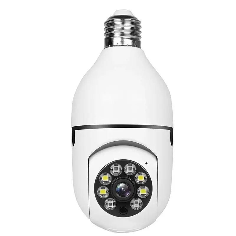E27 Bulb Surveillance 5G Wifi Smart Camera 2MP Night Vision Full Color Automatic Human Track Security Protection Monitor Camera - Image 7
