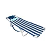 Adjustable Lightweight Beach Sunbathing Lounger Chair with Breathable Quick-Dry Fabric and Durable Aluminum Frame 4 Pack 4