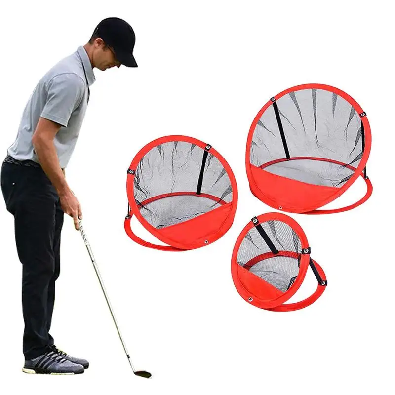 

Golf Chipping Net 3PCS Golf Chipping & Practice Net Indoor/Outdoor Golfing Target Accessories For Backyard Accuracy And Swing