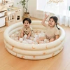 Foldable Storage Children's Indoor Ocean Ball Pool Anti-slip Baby Playground Kids Pool Home Inflatable Ocean Ball Baby Playpens 1
