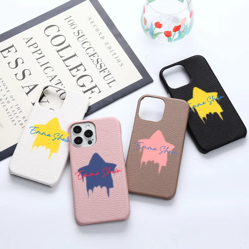 

Custom Melt the Stars Color Name Leather Phone Case for iPhone 13 Pro Max 12 13 11 12 Pro Max X XR XS Max 7 8 Plus SE 2020 Cover