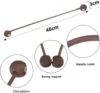 2/4/6PCS Strong Magnetic Tie Band High Quality Clip Curtains Buckle Holder Decorative Home Polyester Curtains Accessories 6