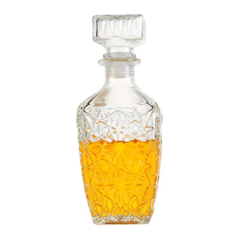 Description Picture 5 of itemClear Wine Decanter, Glass Bottle barware drinkware for Liquor Scotch Bourbon
