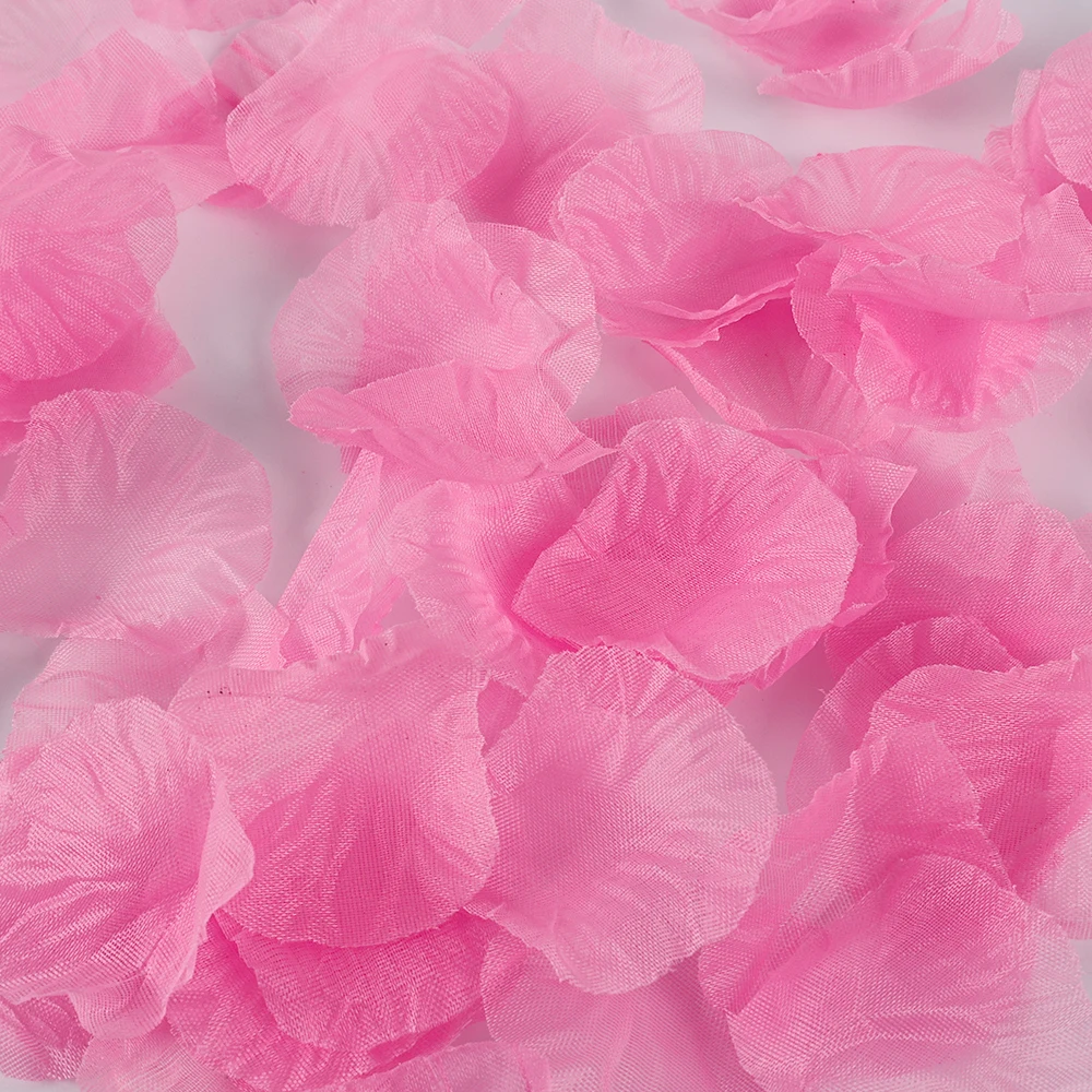 Lot De 300 Pétales De Rose En Soie Pour Décoration De Table De Mariage