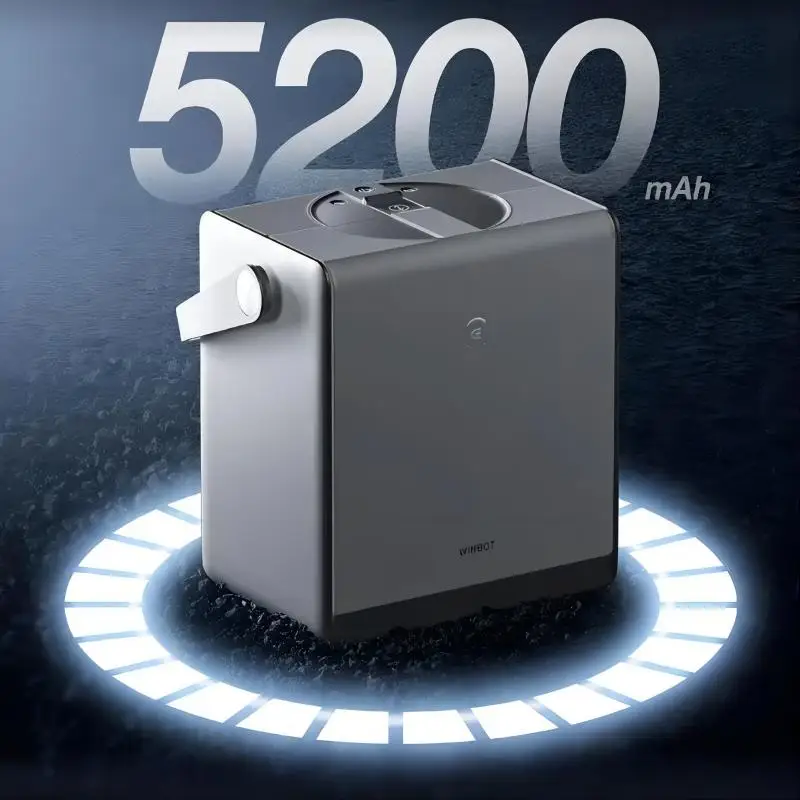 Ecocacs WinboT W2 Pro Mobile Base Station Version Fully Automatic Window Cleaning Robot Home Window Cleaning Machine 6