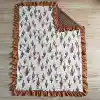 Wholesale Kid Children Baby Girls Boy Western Cow Cactus Bedding Fleece Toddler Blanket Breathable Camping Flannel Thin Quilt 1