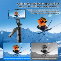 F16 67.24Inch Tripod Shooting Selfie Stick Wireless Bluetooth 1/4'' Screw Monopod Phone Holder for Smartphone Camera - Image 5