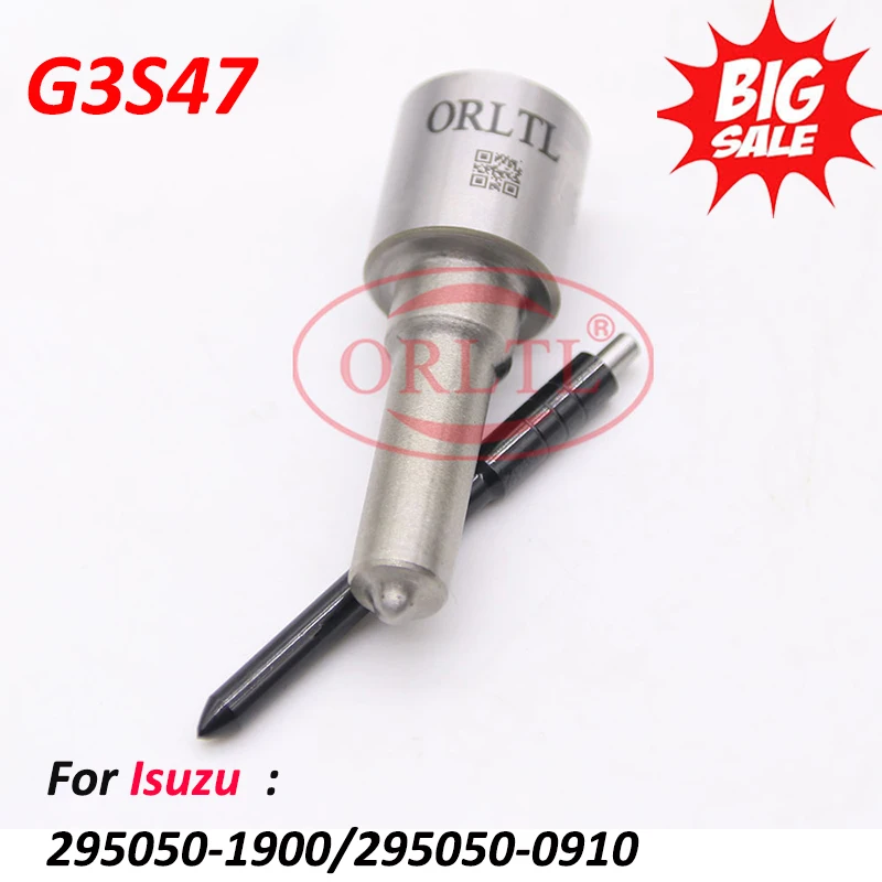 

ORLTL Common Rail Injector Nozzle G3S47 Diesel Sprayer g3s47 For Isuzu INJECTOR 295050-1900/295050-0910