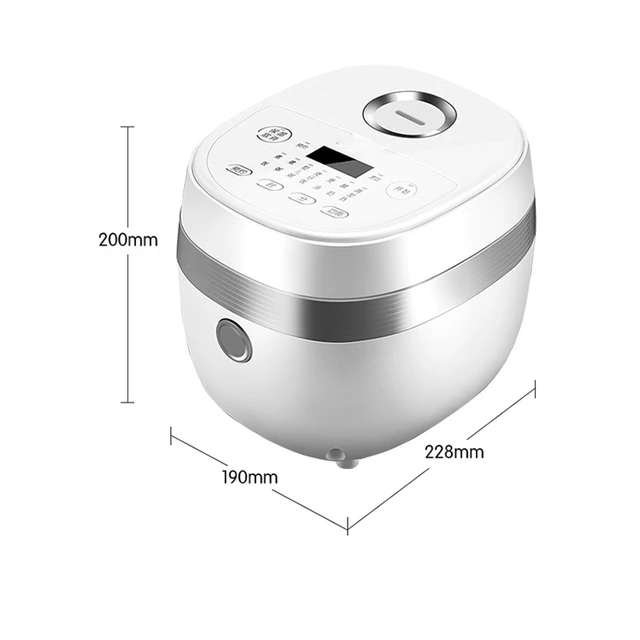 Bear Electric Rice Cooker Mini Smart Electric Cooker Home 1.6L  Multifunction Reservation Kitchen Appliance For Dormitory