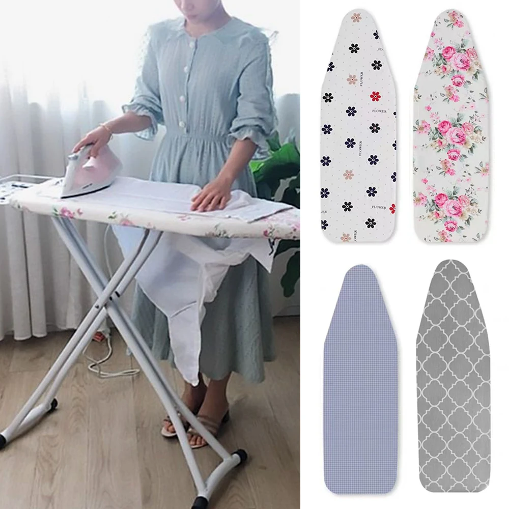 91*31cm Universal Padded Ironing Board Cover Heat Resistant Ironing Board Cover Feat-resistant Cotton Ironing Board Cloth Cover 5