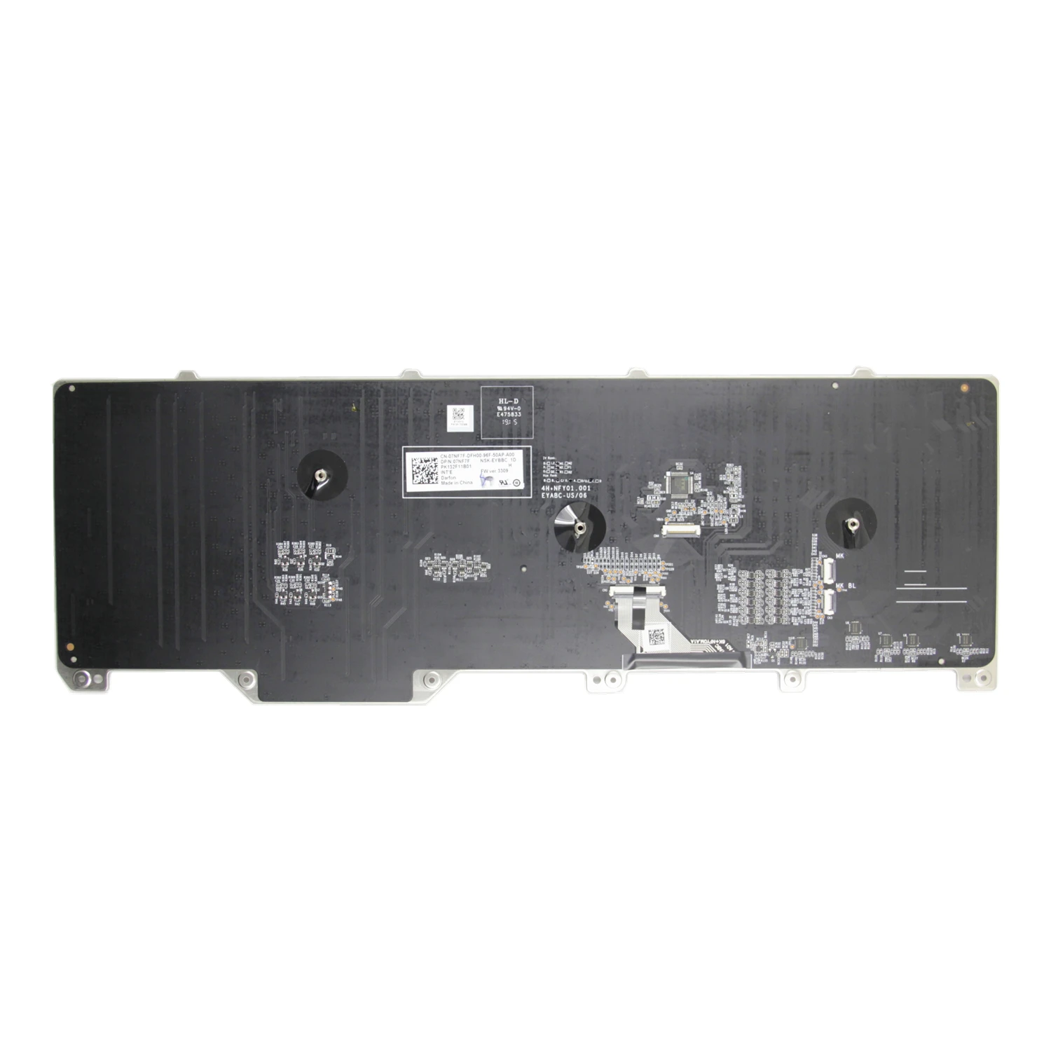 Novos Eua para Dell Alienware Area51m A51m Alienware17 r5 P38e Inglês Rgb Retroiluminado Teclado do Portátil 0wyfcv 0fnf7f Nsk-eybbc 100 - Imagem 3