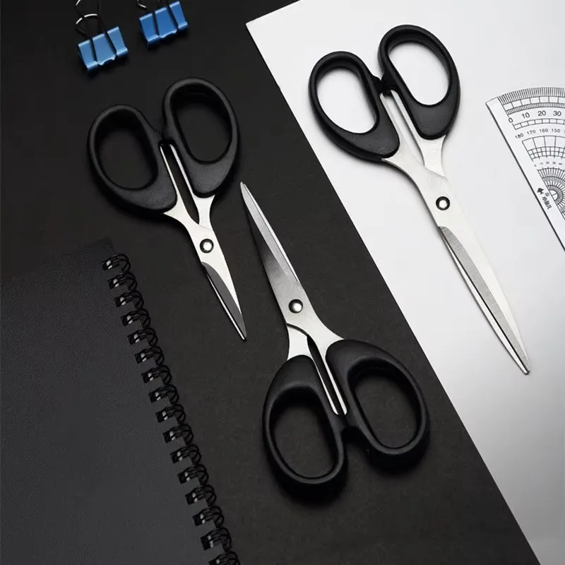 2/3Pcs New Office Scissors Student DIY Handcraft Paper Cutting Knife Home Art Stainless Steel Children's Scissors Office Supply - 5
