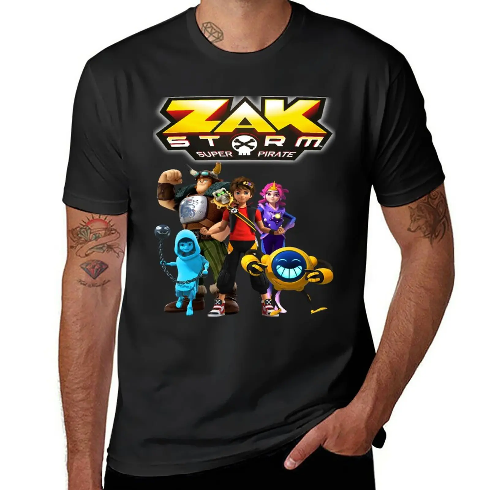 Nuovo Zak Storm Regalo Divertente Per I Fan Zak Storm Personaggi Zak Storm Cartoon T-Shirt Camicetta Felpe, Uomo