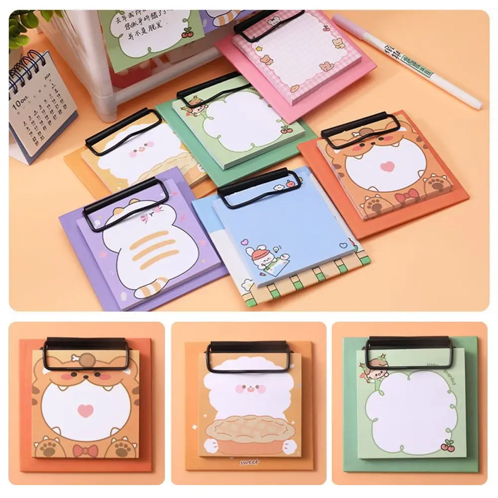 

Tearable Stickless Message Paper Durable Stickless Students Stationery Memo Pad Hand Account Tabs Notes Home