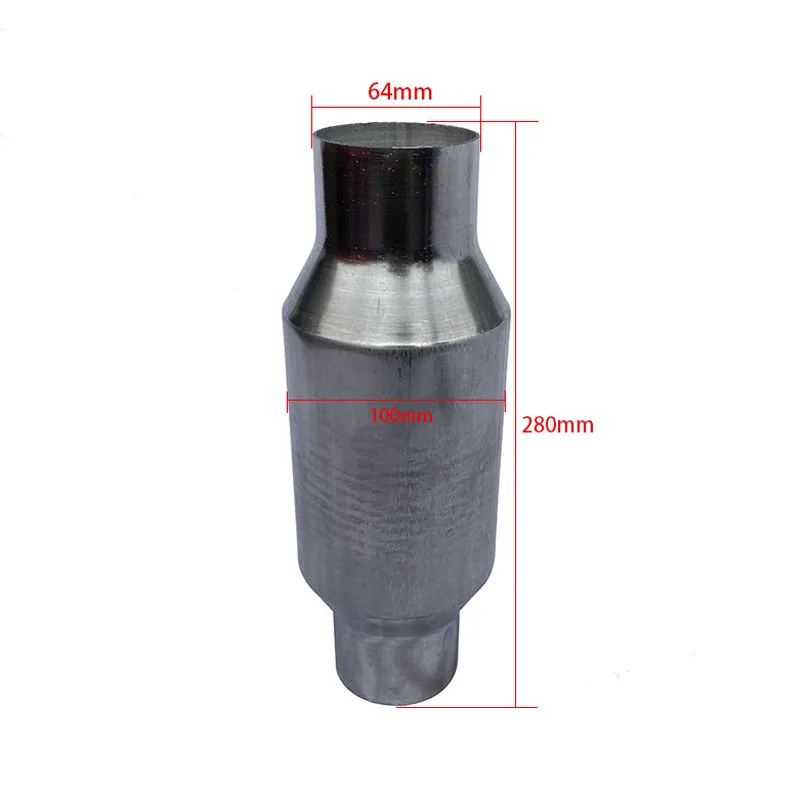 Car Exhaust Catalytic Converter Universal High Flow Stainless Steel Car Engine Accessories
