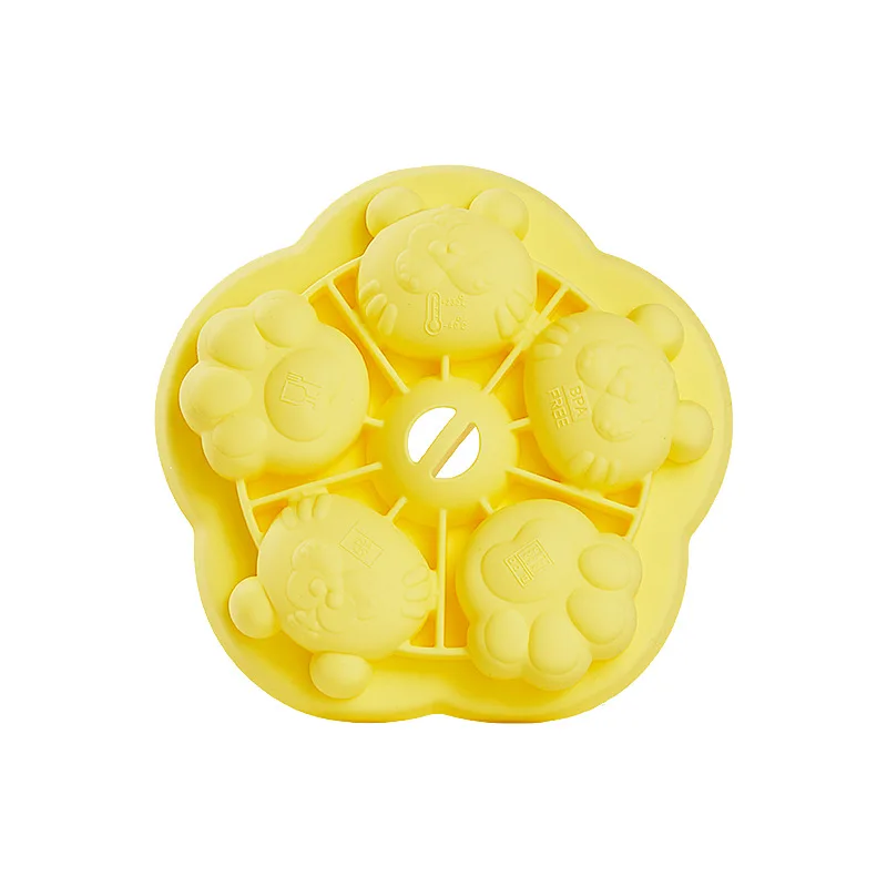Baby Ice Cream Pops Silicone Mold Ice Cream Maker Popsicles Molds Baby Fruit Feeding Pacifier Teether Toy Sutff