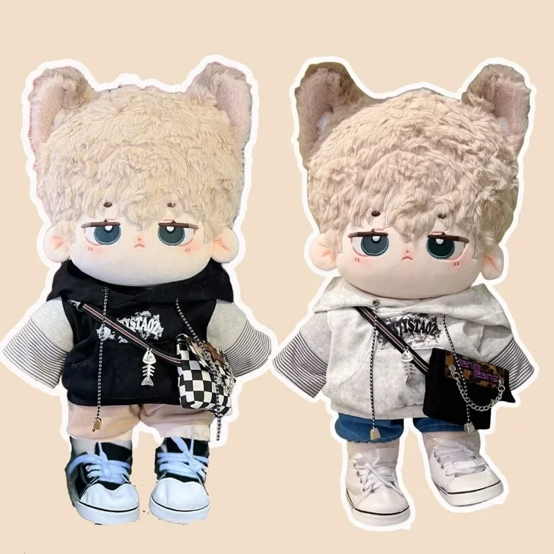 40cm Baby Clothes Dark Night Dawn Set No Attribute Handsome Retro Cotton Doll Clothes 5
