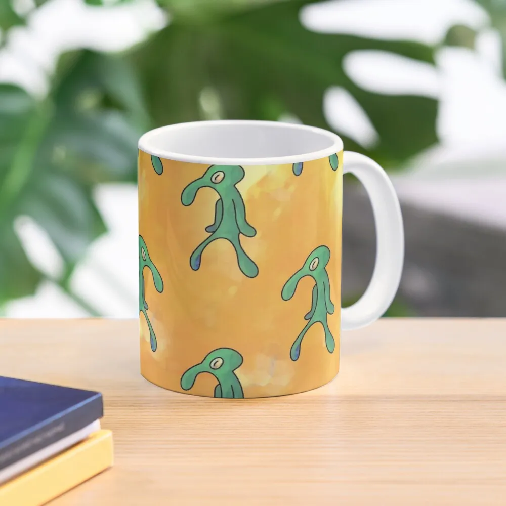 

Bold and Brash (Yellow) Coffee Mug Pottery Cups Mixer Mug