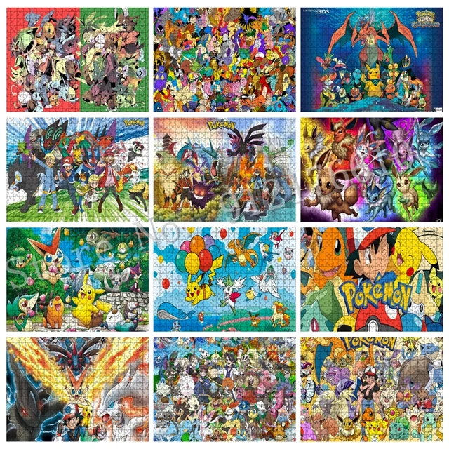 500Pcs Pikachu Jigsaw Puzzle Toys Takara Tomy Cartoon Pokemon 3D Animation  Puzzles Educational Game for Kids Birthday Gift Decor - AliExpress