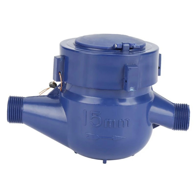 P82D Plastic Garden Water Flow Measuring Meter 15MM Cold Wet Counter 15mm 1/2 inch Garden & Home Usage water meter