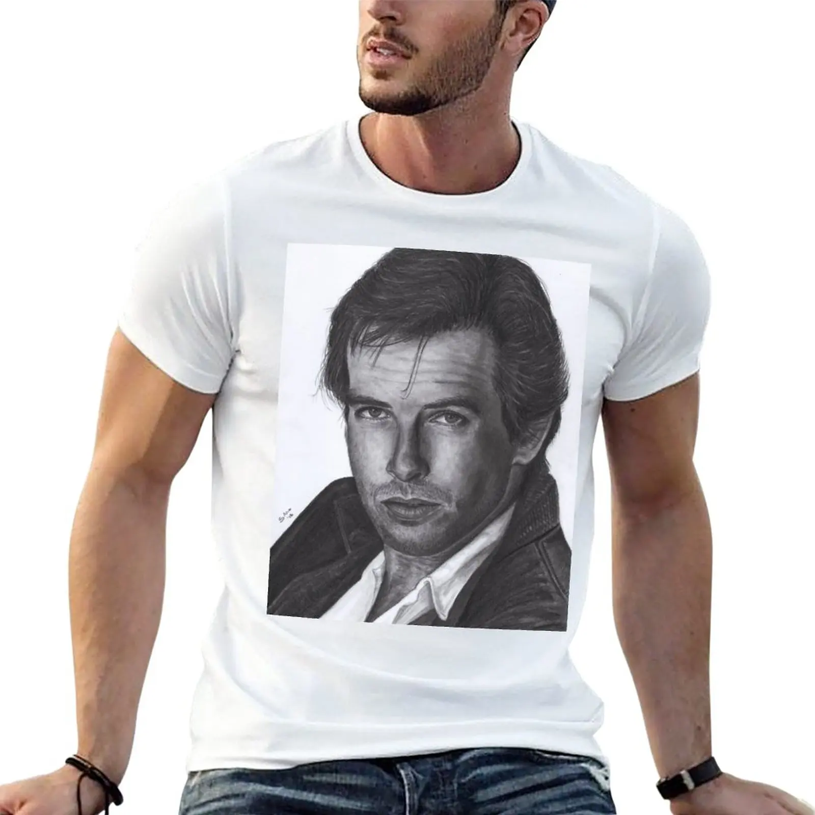 Remington Steele T-Shirt T-Shirt Oversize T-Shirt Divertente T-Shirt T-Shirt Manica Corta T-Shirt Uomo